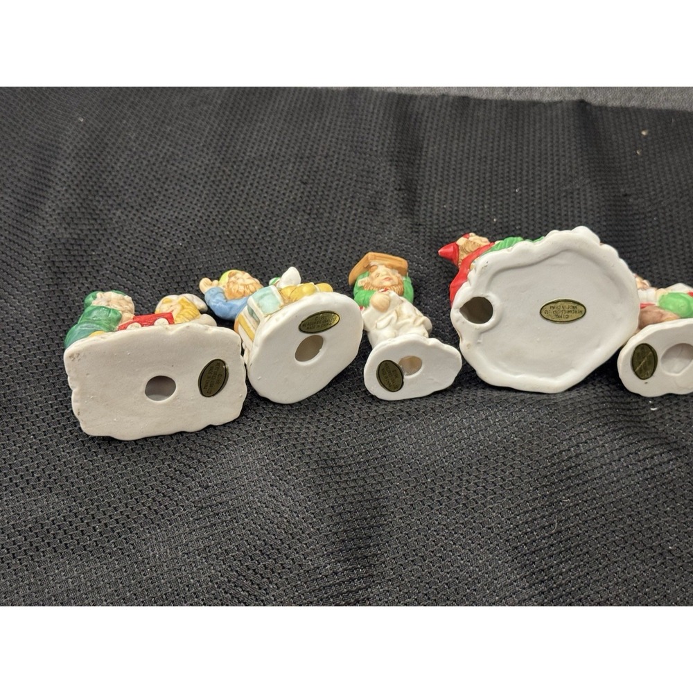 Vintage Miniature Christmas Figurines, (Lot‎ Of 7) Mercuries USA, 1991. - Picture 15 of 16